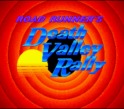 Road Runner's Death Valley Rally screenshot 3 for Super Nintendo